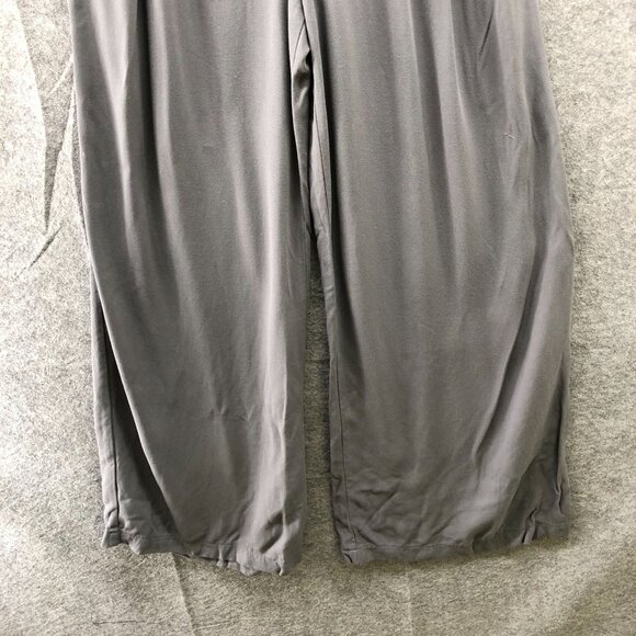 Asos High Rise Wide Leg Pants Womens 0 Gray Rayon Pleated Front Pull On - Picture 4 of 9
